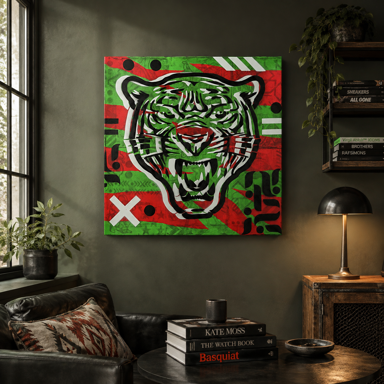 Tiger Style - Green and Red