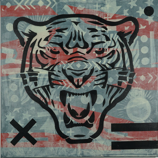 Tiger Style - Red and Blue